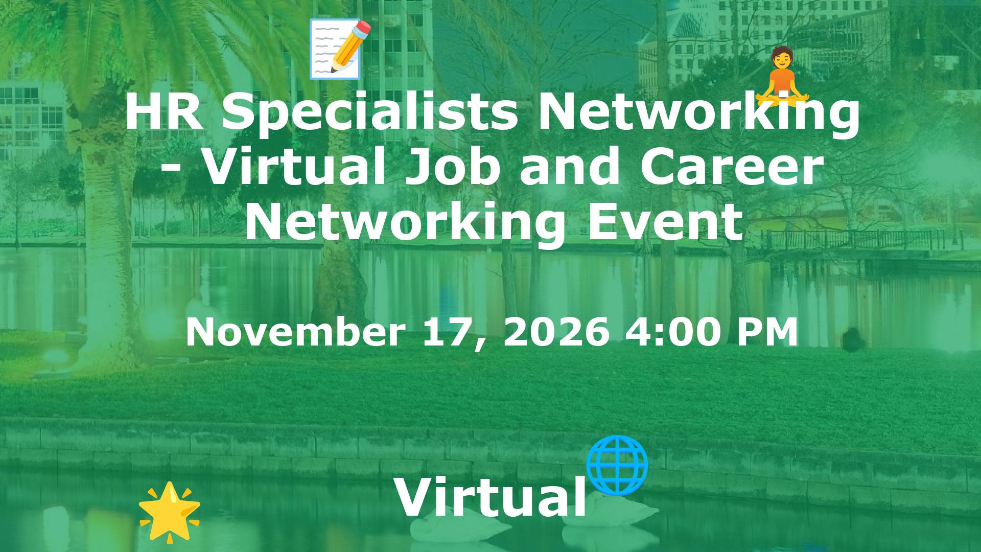 HR Specialists Networking - Virtual Job and Career Networking Event event image